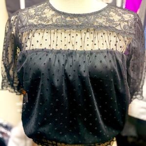Ambiance Lace Crop Top